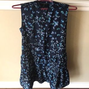 Banana Republic Sleeveless Button Down Dress